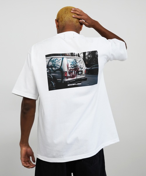 tシャツ SANDER LAND 9.1ozマグナムウェイト Graffiti バックプリント