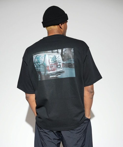 tシャツ SANDER LAND 9.1ozマグナムウェイト Graffiti バックプリント