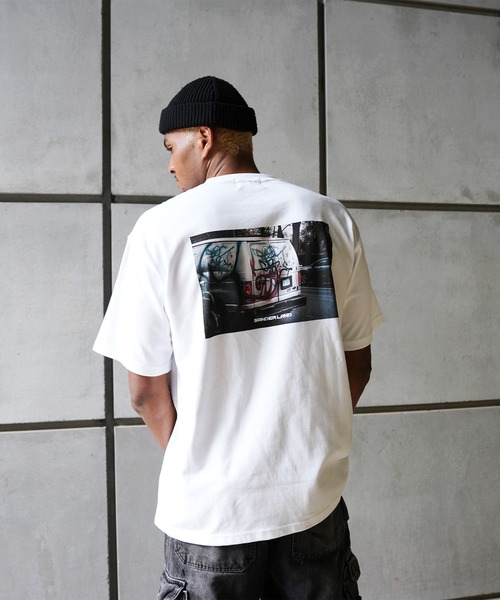 tシャツ SANDER LAND 9.1ozマグナムウェイト Graffiti バックプリント