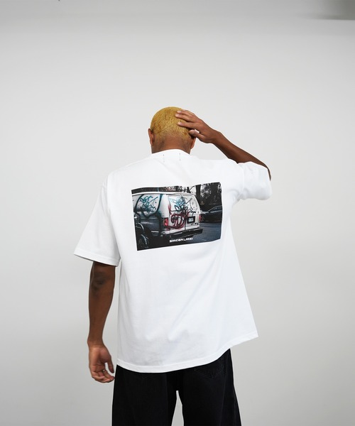tシャツ SANDER LAND 9.1ozマグナムウェイト Graffiti バックプリント