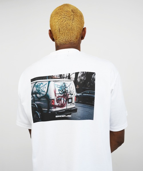 tシャツ SANDER LAND 9.1ozマグナムウェイト Graffiti バックプリント