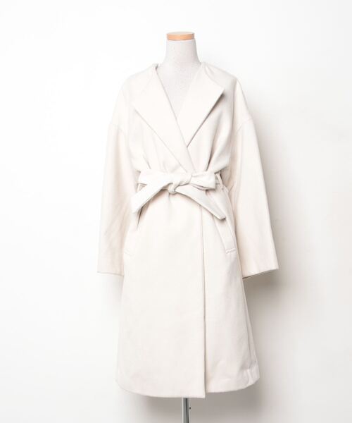 SNIDEL（スナイデル） コート FREE ホワイト レディース : ZOZOTOWN