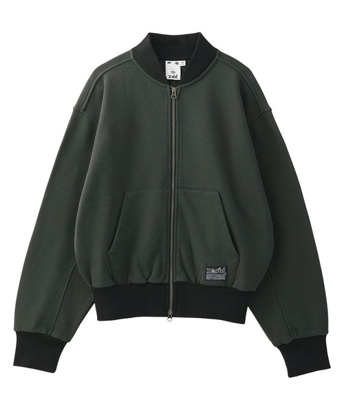 X-girl（エックスガール） トレーナー スウェット ZIP UP SWEAT