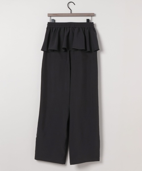 ワイドパンツ パンツ 「eL」Frill Easy Pants/498733 レディース