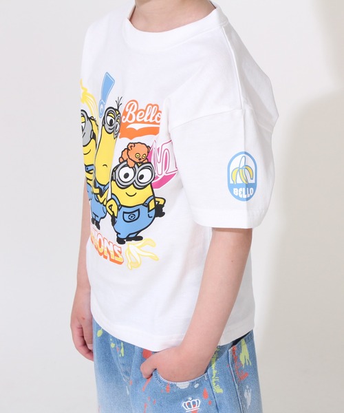 MINIONS tシャツ 「綿100％」 親子お揃い ミニオン キャラクター