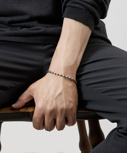 ブレスレット HARIM ハリム / OVAL BOWL CHAIN BRACELET オーバルボールチェーンブレスレット / HRC021 BCの画像