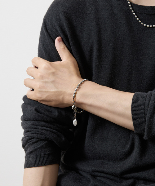 ブレスレット HARIM ハリム / OVAL BOWL CHAIN BRACELET オーバルボールチェーンブレスレット / HRC021 BCの画像