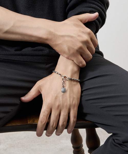 ブレスレット HARIM ハリム / OVAL BOWL CHAIN BRACELET オーバルボールチェーンブレスレット / HRC021 BCの画像