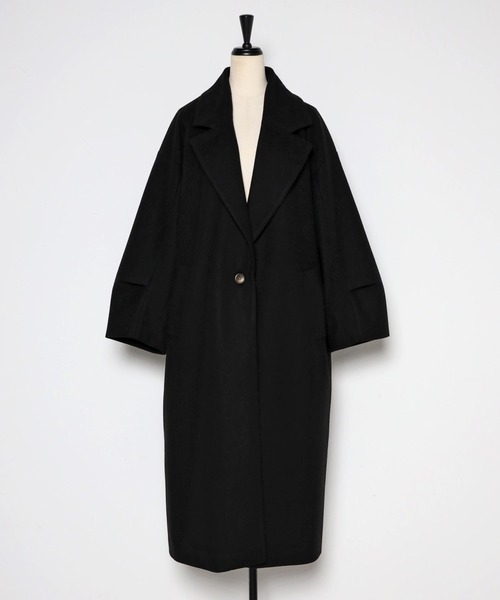 「Bonjour Sagan」 チェスターコート FREE ライトカーキ レディース_画像2