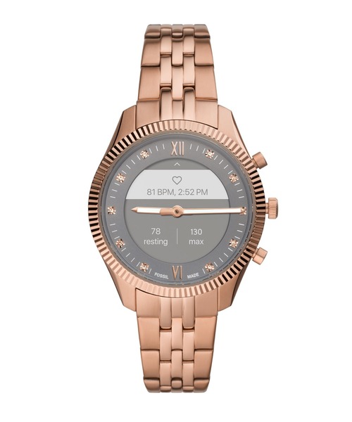 Stella Gen 6 Hybrid Smartwatch Rose Gold-Tone Stainless