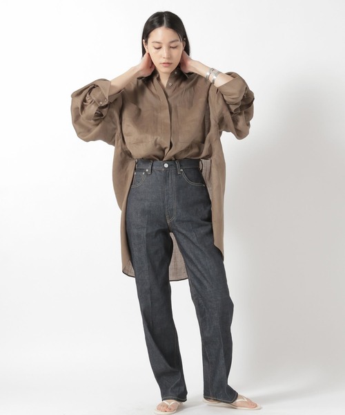 「Chaos」 長袖シャツ FREE ブラック レディース_画像2