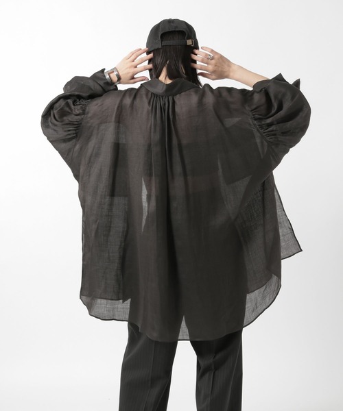 「Chaos」 長袖シャツ FREE ブラック レディース_画像7