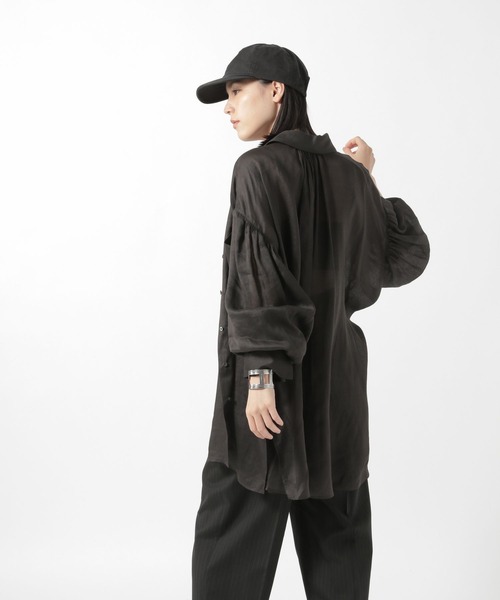 「Chaos」 長袖シャツ FREE ブラック レディース_画像8