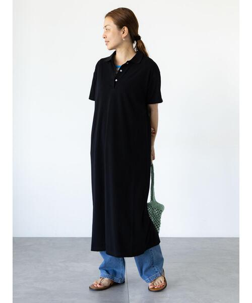 NUNU×OQNO　エッジワンピース JUNOAH｜Louere ストレッチカットマーメイドワンピース