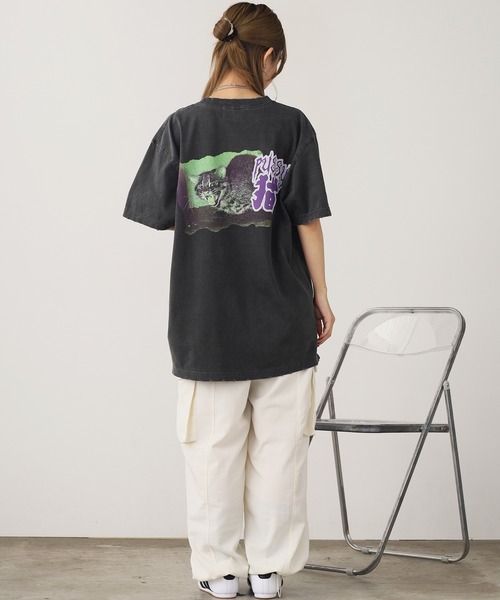 LONELY/論理 tシャツ LONELY(論理)/ロンリー BAKE NEKO TEE Tシャツ 