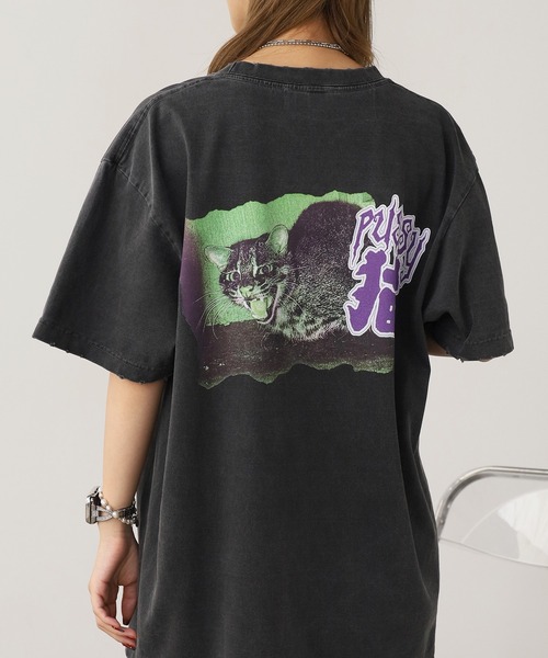 LONELY/論理 tシャツ LONELY(論理)/ロンリー BAKE NEKO TEE Tシャツ 