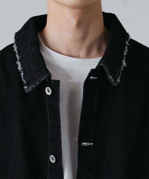 「epnok」 デニムジャケット MEDIUM サックスブルー メンズ