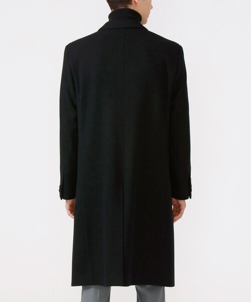 LOVELESS（ラブレス） チェスターコート M ブラック メンズ : ZOZOTOWN