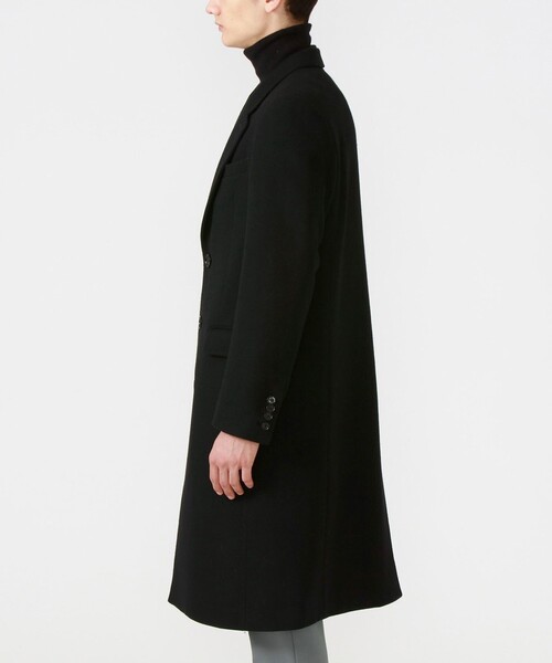 LOVELESS（ラブレス） チェスターコート M ブラック メンズ : ZOZOTOWN