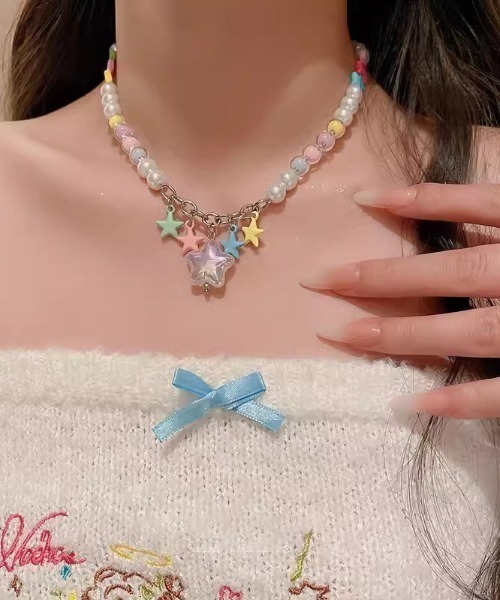 TONE SELECT GOODS ネックレス 「urge select」カラフル POP チャーム
