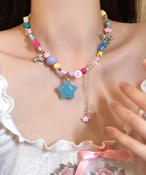 TONE SELECT GOODS ネックレス 「urge select」カラフル POP チャーム