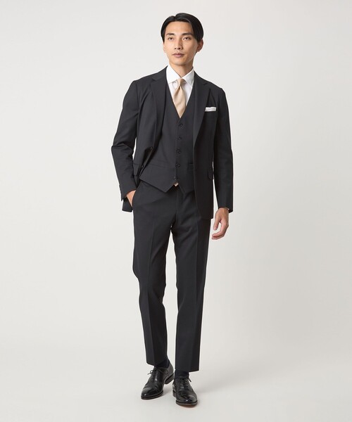 UNIVERSAL LANGUAGE☆高級スーツ Y4～Y5ベスト付4ピース メンズ/WEB