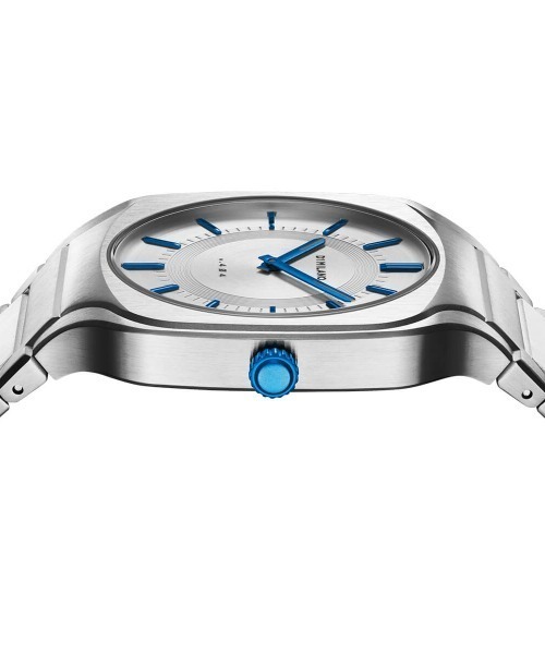 腕時計 「D1 MILANO/ディーワン ミラノ」スクエア ブレスレット 37mm - シルバー メンズ レディースの画像