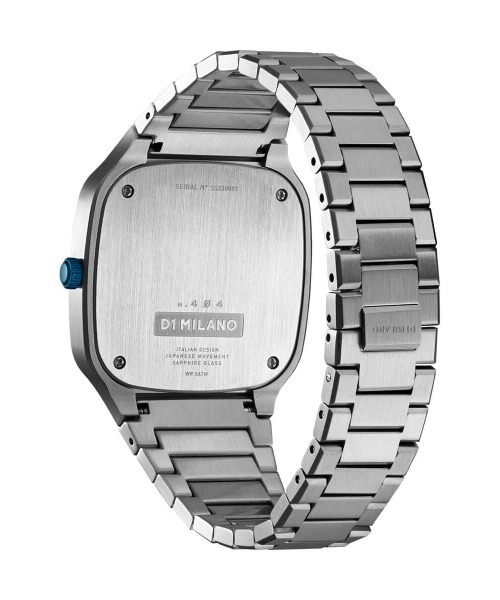 腕時計 「D1 MILANO/ディーワン ミラノ」スクエア ブレスレット 37mm - シルバー メンズ レディースの画像