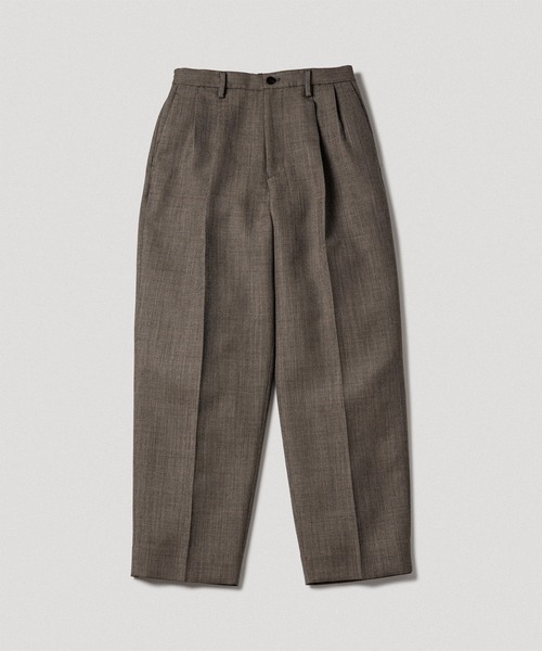 アダムエロペ（ADAM ET ROPE’）/ダブルフェイス シャークスキンスラックス ADAM ET ROPE'（アダムエロペ） スラックス ダブルフェイス シャーク