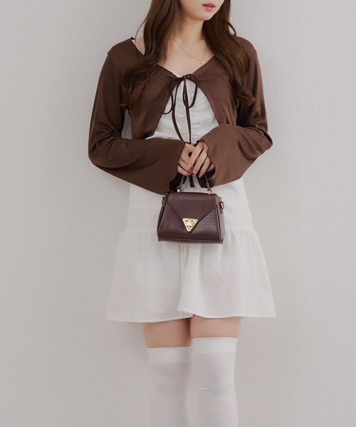 ANOTHER BRANCH OLIVE des ワンピース ボレロ×キャミチュニック