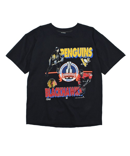 VINTAGE tシャツ 「USED」90's SALEM “NHL Pittsburgh Penguins