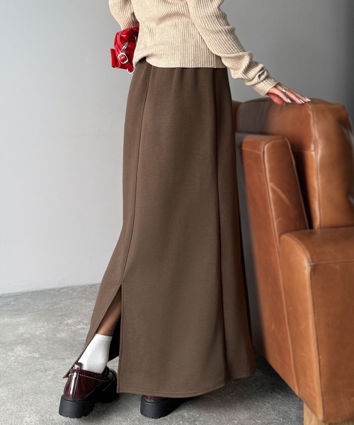 イークラット♪デザインスカート♪未使用品♪ SACRA｜シンセティック レザー スカート SYNTHETIC LEATHR SKIRT