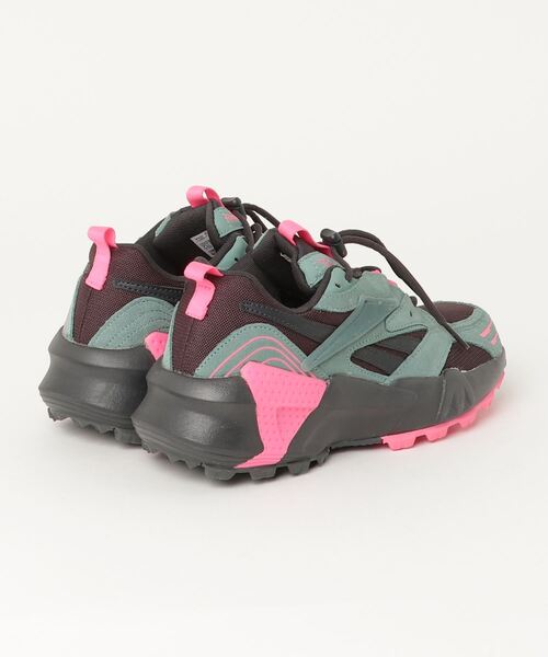 「Reebok」 ローカットスニーカー 24.5cm ブルー レディース
