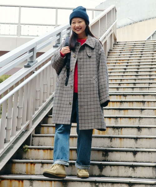 BEAMS BOY（ビームス ボーイ） コート アウター ガンクラブ チェック