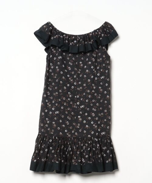 RED VALENTINO（レッドヴァレンティノ） 花柄ノースリーブワンピース