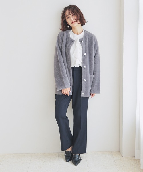 GLACIER lusso（グラシアルッソ） スラックス パンツ 「抗菌防臭