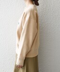 ニット セーター 「手洗い可能」モールヤーン ...の詳細画像4