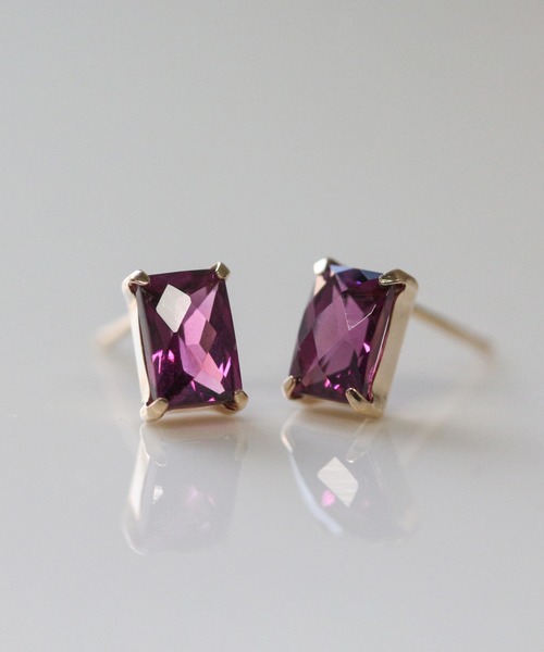 片耳！】Manon Jewelry/フェザー ピアス（S）14k YG フェザー 羽 ピアス