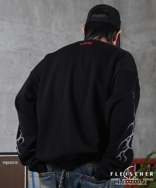 BETTY BOOP（ベティ ブープ） トレーナー スウェット AW 裏起毛 クルー