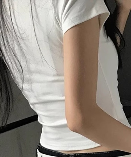 「CELENA BEATS」 半袖Tシャツ M ホワイト レディース_画像2