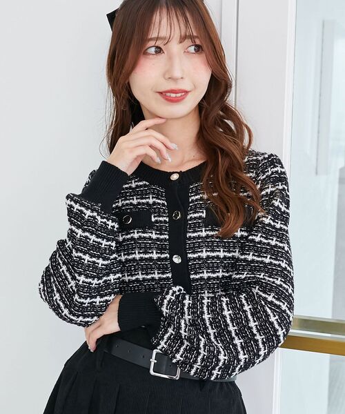 MAJESTIC LEGON（マジェスティックレゴン） カーディガン キラキラ