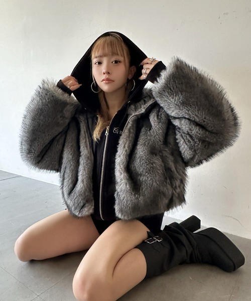 DAIYA（ダイヤ） ブルゾン アウター スタンドネック ダブルジップ