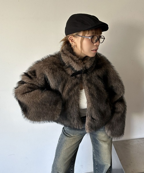 DAIYA（ダイヤ） ブルゾン アウター スタンドネック ダブルジップ