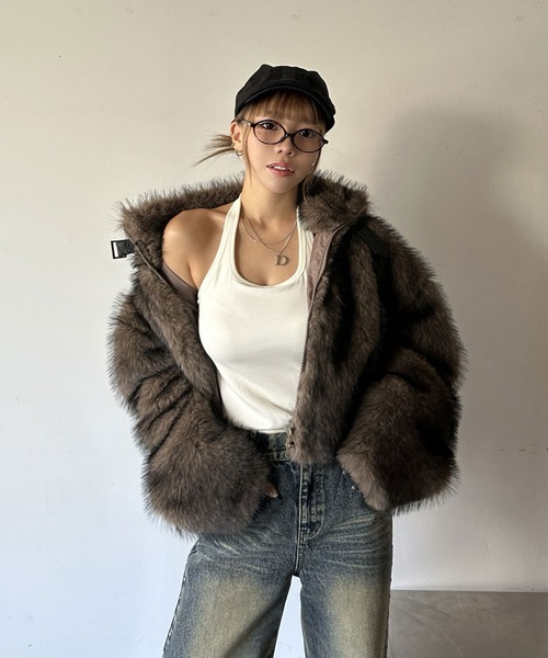 DAIYA（ダイヤ） ブルゾン アウター スタンドネック ダブルジップ