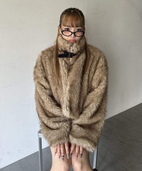 DAIYA（ダイヤ） ブルゾン アウター スタンドネック ダブルジップ