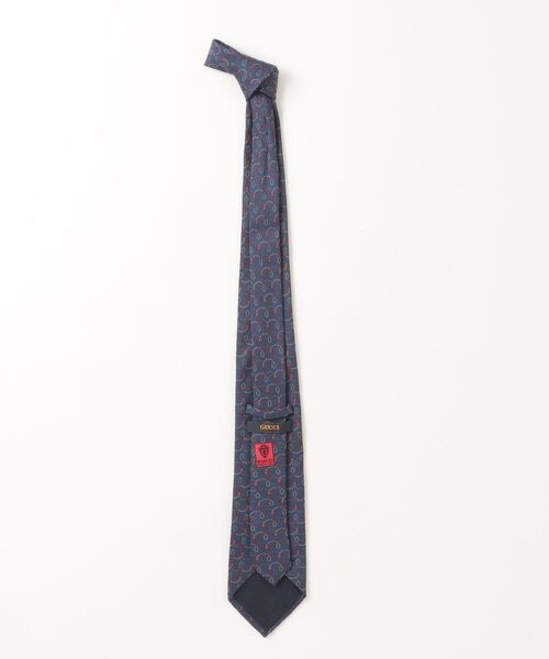 GUCCI ネクタイ ネイビー GUCCI 「GUCCI」 ネクタイ - ネイビー メンズ : ZOZOTOWN Yahoo!店