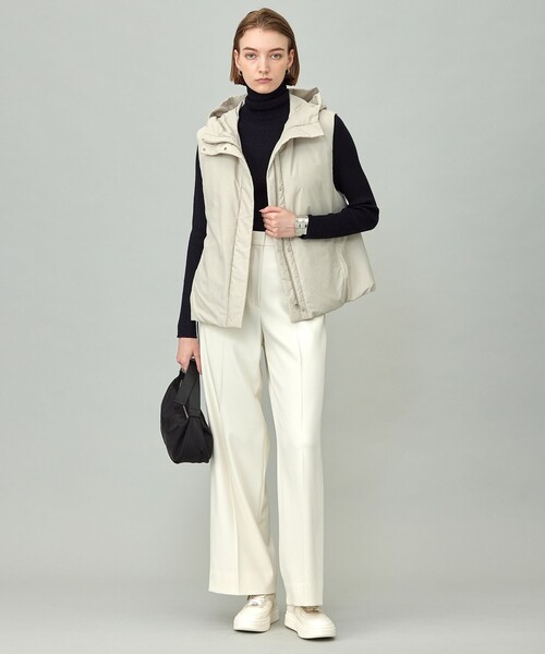 ICB（アイシービー） ダウンベスト ベスト ADSダウン フーデット