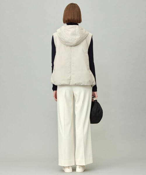 ICB（アイシービー） ダウンベスト ベスト ADSダウン フーデット