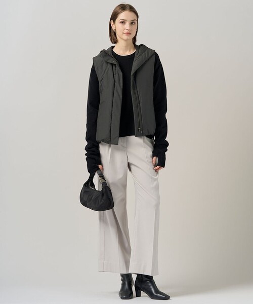 ICB（アイシービー） ダウンベスト ベスト ADSダウン フーデット