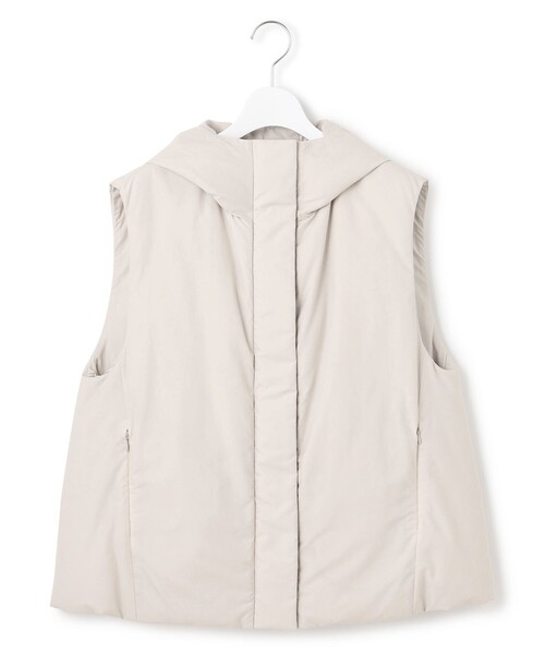 ICB（アイシービー） ダウンベスト ベスト ADSダウン フーデット